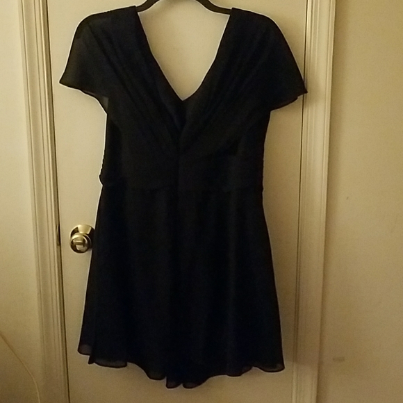Chiffon black party dress - Picture 2 of 4